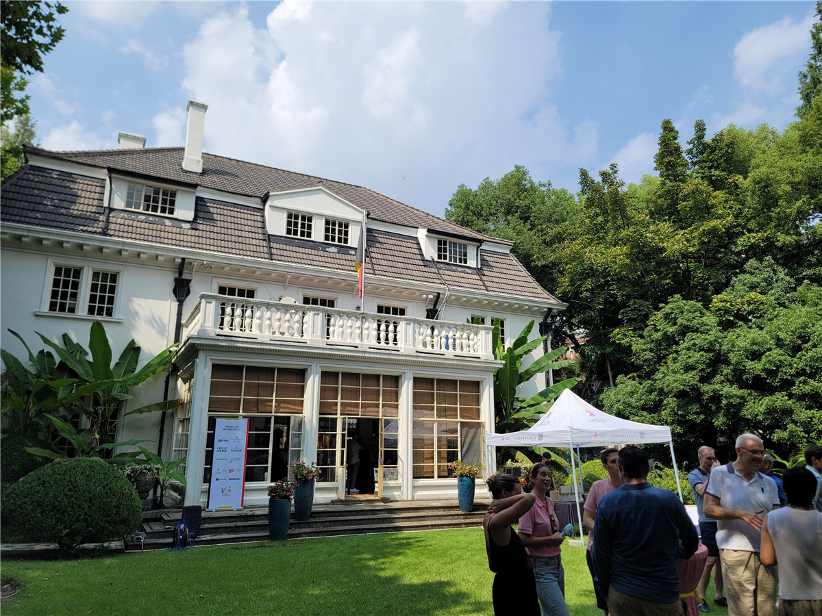 比利時駐上海總領事館舉行(xíng)小型品酒會(huì)現場